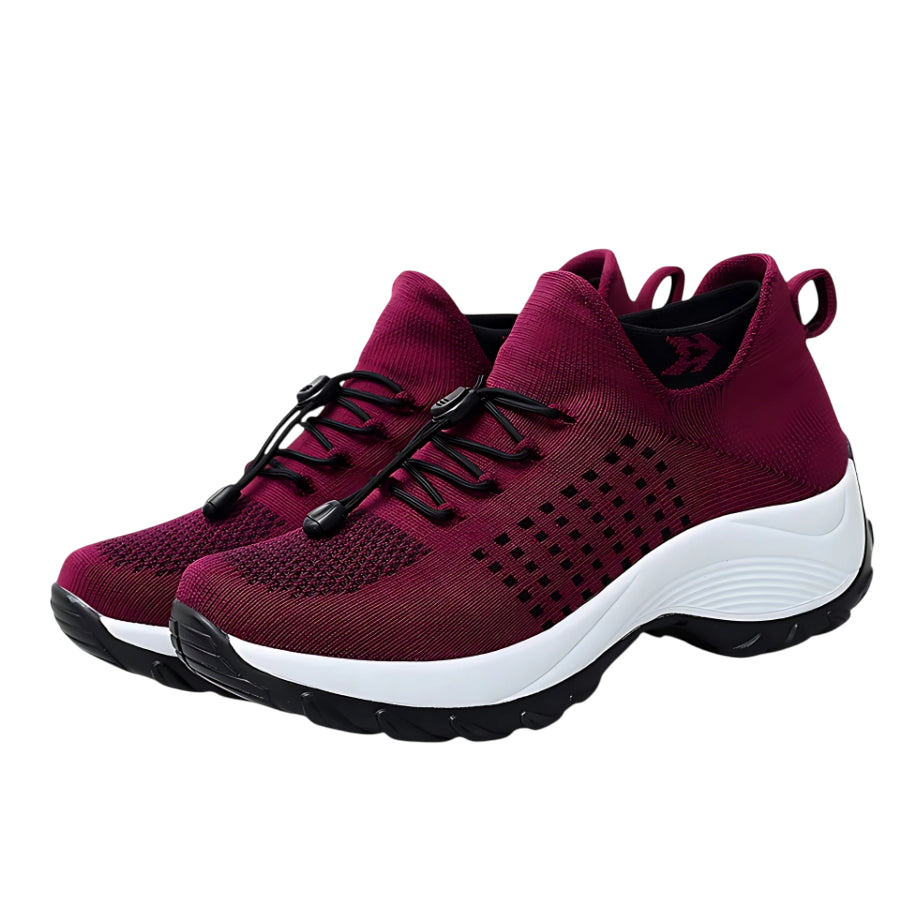 Baskets Respirantes Adulte Semelle Adhérente - Magenta / 35