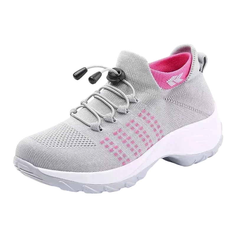 Baskets Respirantes Adulte Semelle Adhérente - Gris / 35