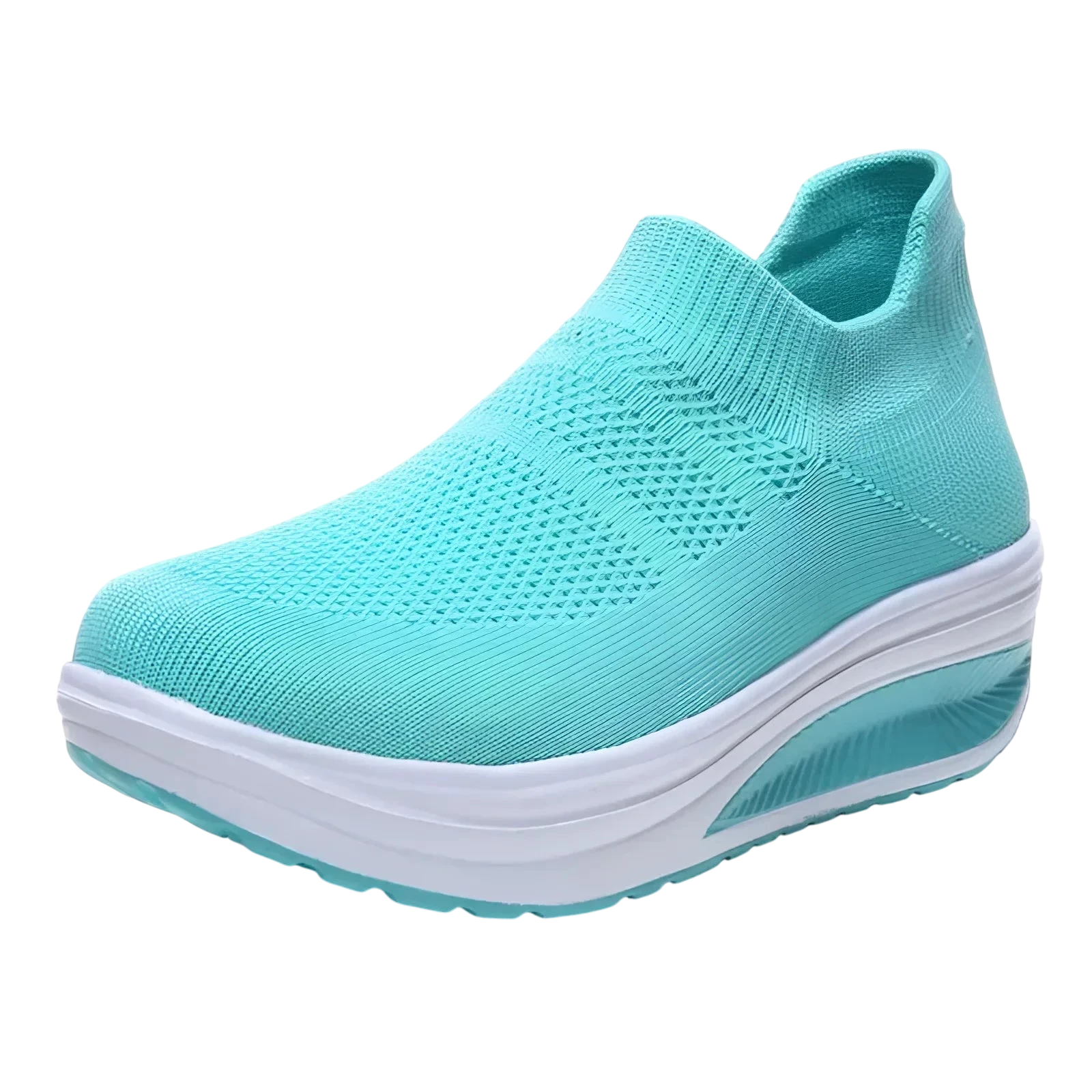 Baskets Slip-on Élégantes et Confortables pour Femme - Turquoise / 35