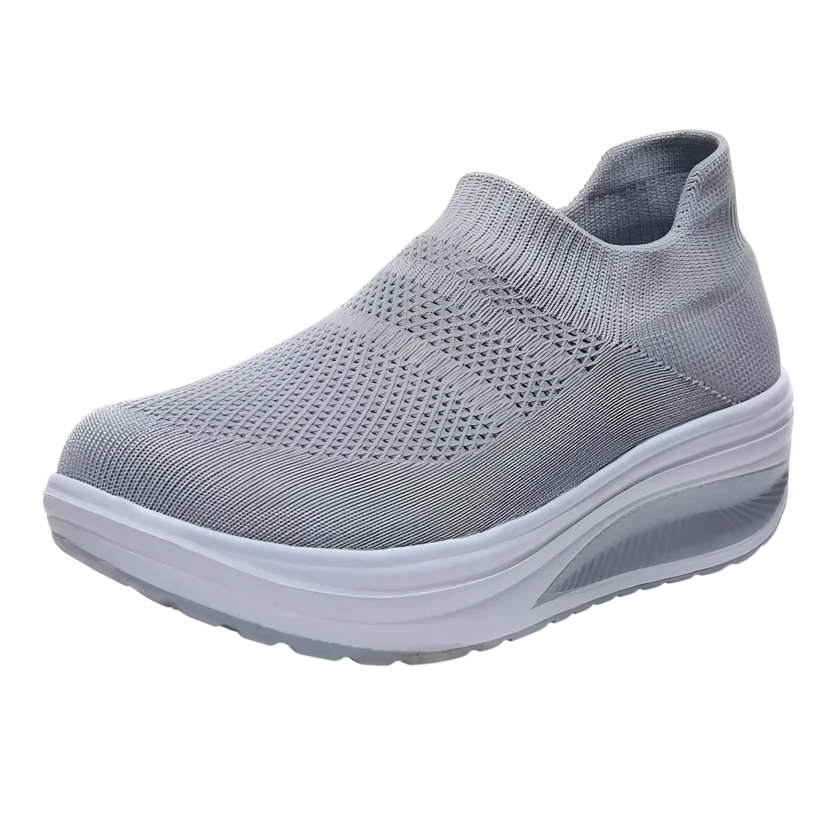 Baskets Slip-on Élégantes et Confortables pour Femme - gris / 35
