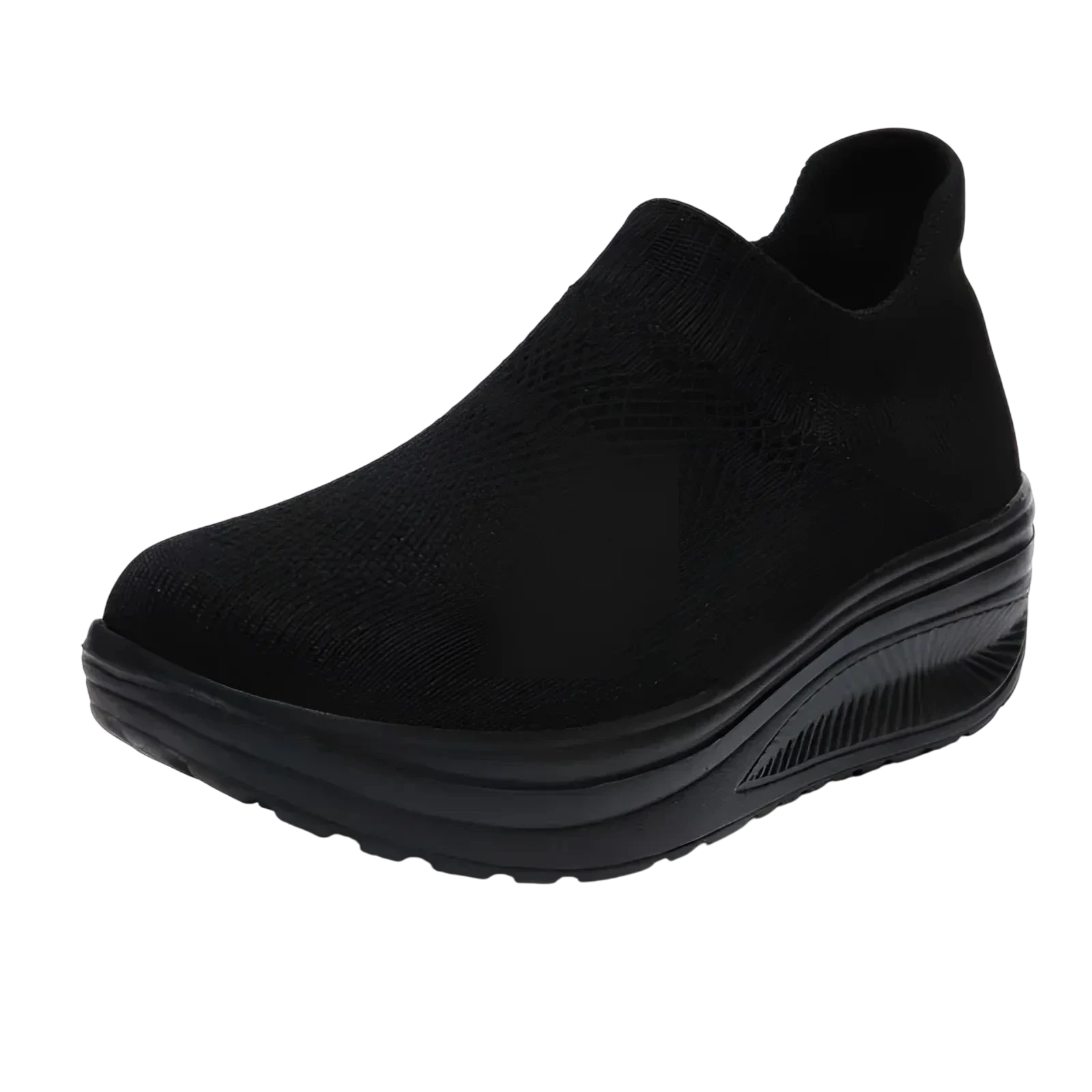 Baskets Slip-on Élégantes et Confortables pour Femme - Noir / 35