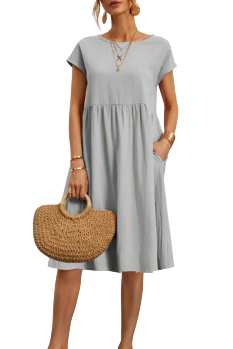 Alma - Robe Fluide Robe - Gris / S