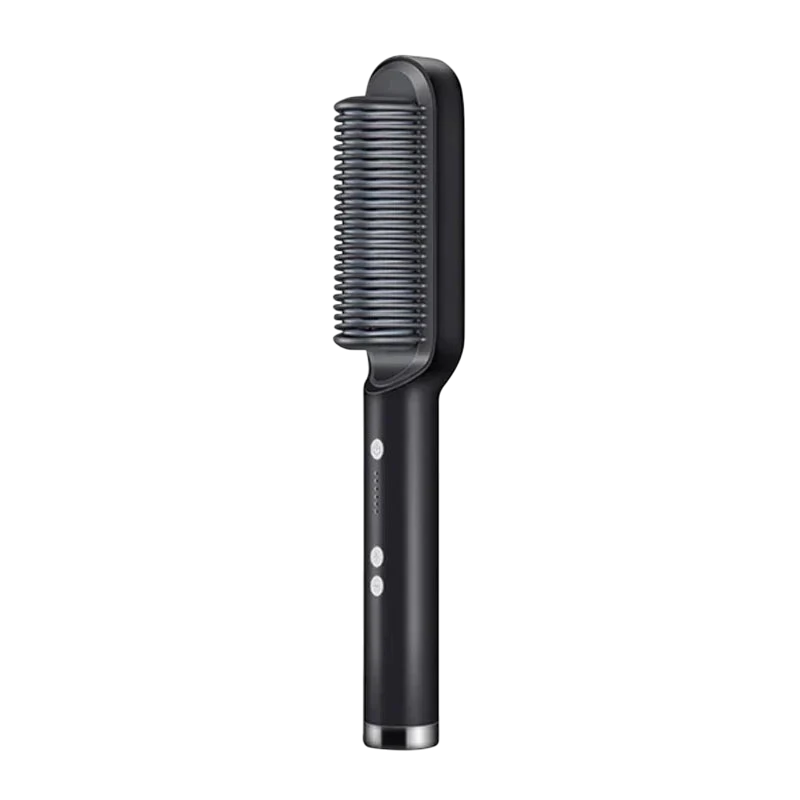 Brosse Coiffante Électrique Lissante - Noir