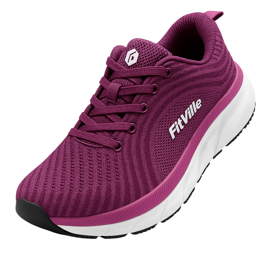 Chaussures de course femme légères et respirantes - Violet / 35