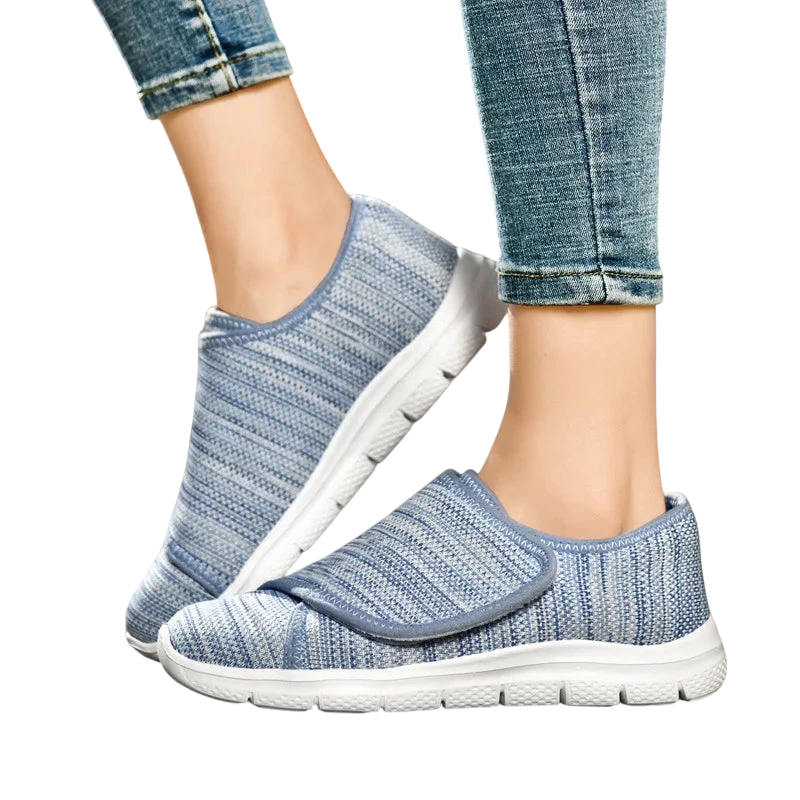 Chaussures légères pour adultes avec bande auto-agrippante