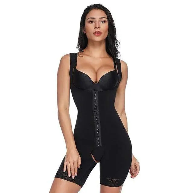 Combinaison Gainante Invisible Sculptante avec Double Compression et Bretelles Ajustables - Confort et Maintien Optimal