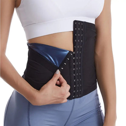 Gaine ventre plat amincissante – Maintien abdominal posture améliorée et confort quotidien - Bleu / S/M